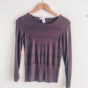 white house black market | fitted sweater